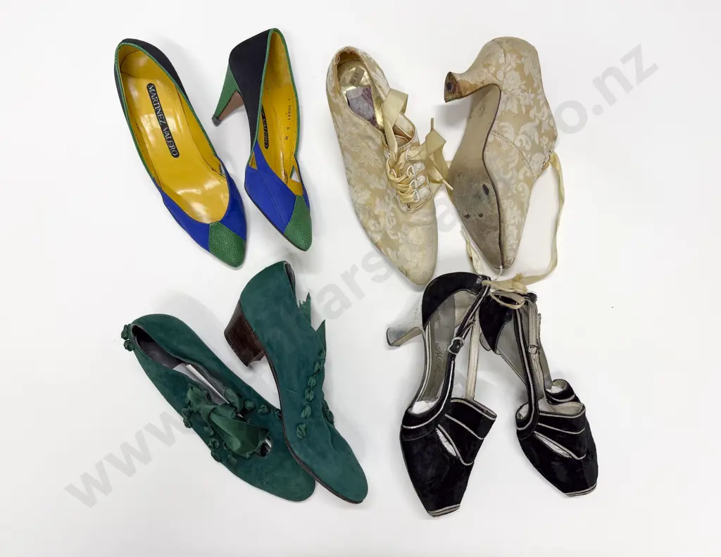 Collection of Four Pair Vintage Dress Shoes Image 1++
