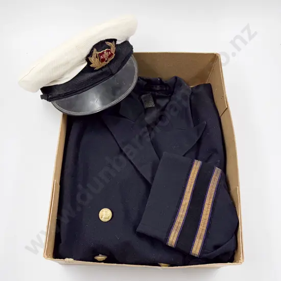 Union Steamship Company Visor Cap & Braided Jacket