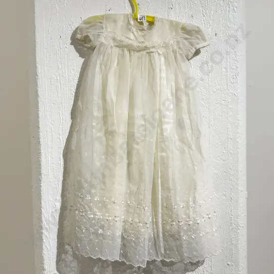 1950's Babies Christening Gown