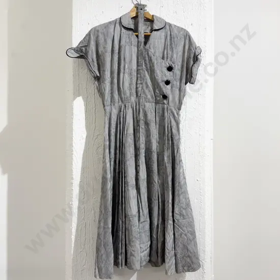 Circa 1940's - 50's Day Dress