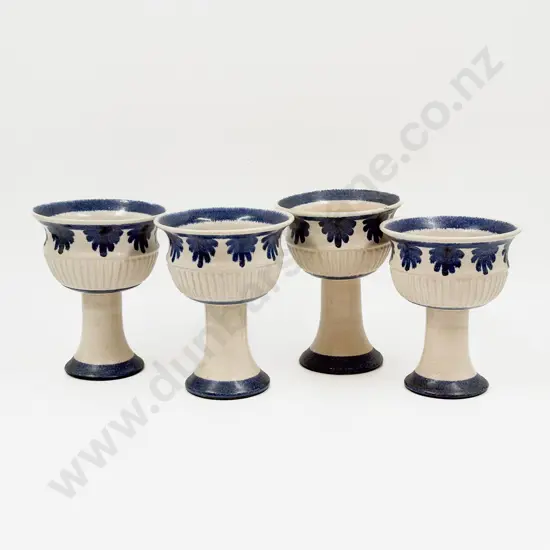 Four Anneke Borren Goblets