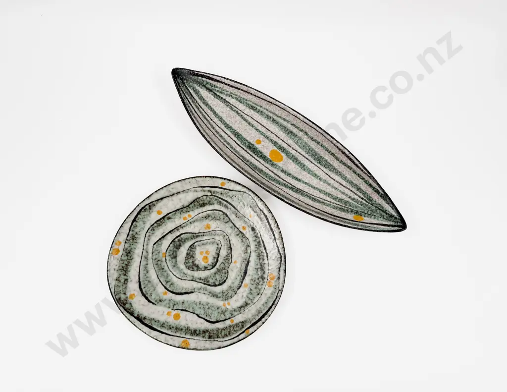 Ruscha Pottery Dish and Plate Image 1++