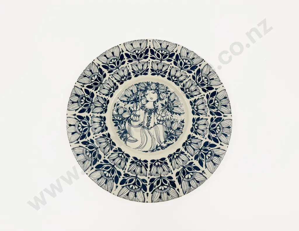 Nymolle Denmark Designed "Bjorn Wiinblad" Wall Plate Image 1++