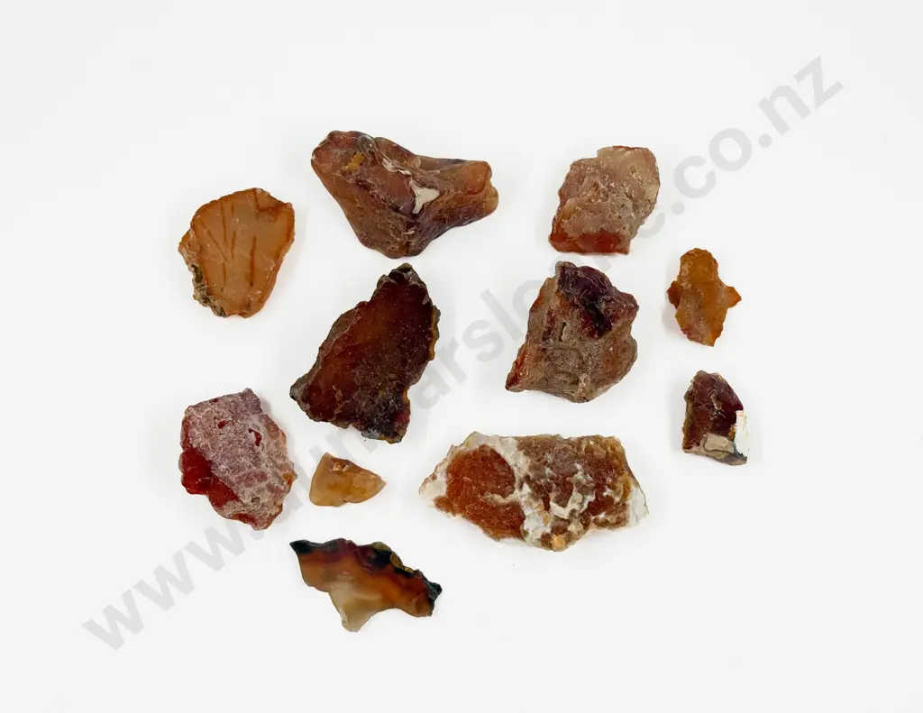 Qty of Carnelian Minerals Image 1++