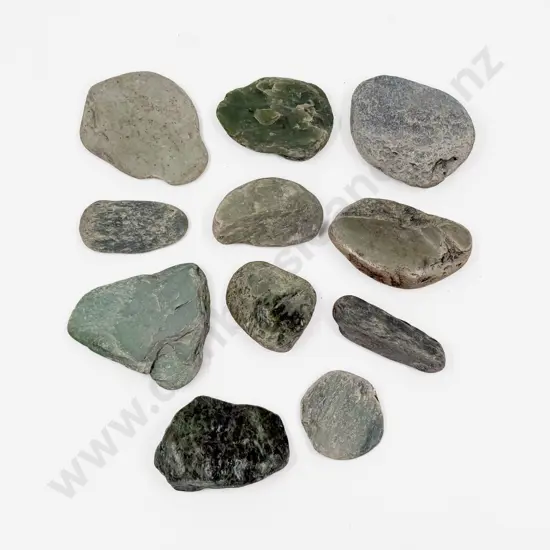 Qty of Small NZ Greenstone Rocks