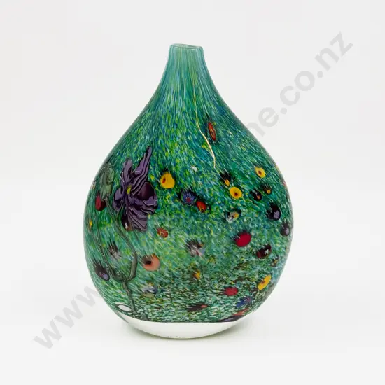 NZ Studio Art Glass Vase