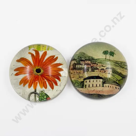 Two John Derian USA Made Paperweights