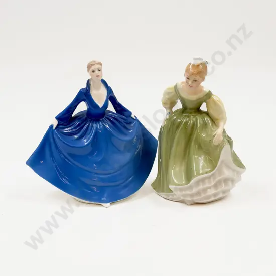 Coalport Figure with RD Figure