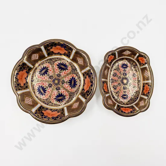 Two RCD Imari Pattern Dishes