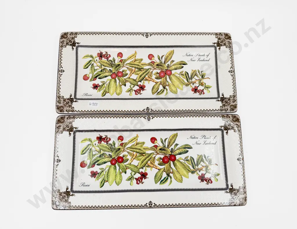 Pair of Haven Home Collection Platters Image 1++
