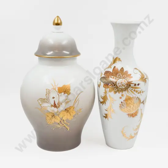Kaiser Lidded Urn with Vase
