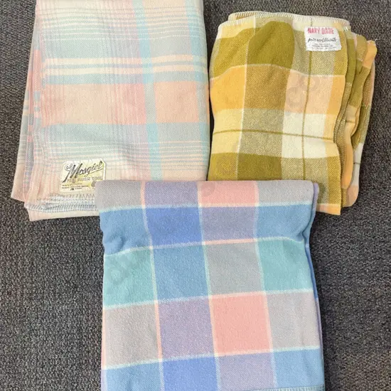 Three Assorted NZ Woolen Blankets