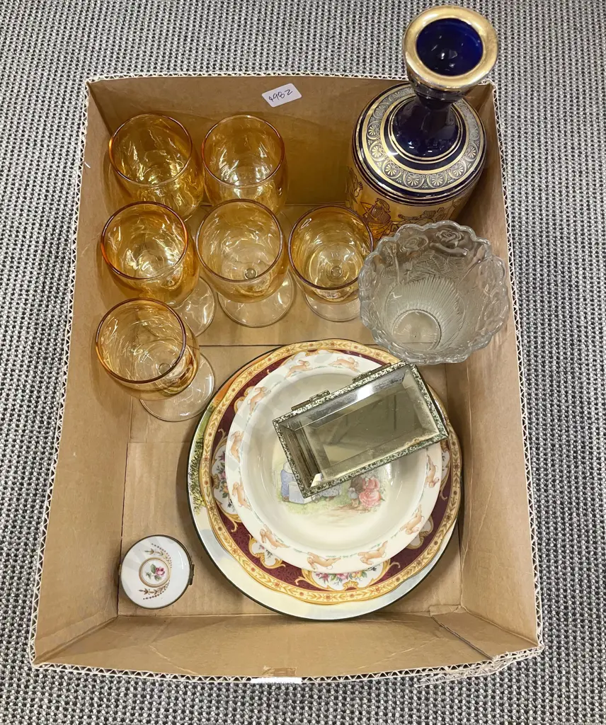 Qty of Assorted China and Glassware Image 1++