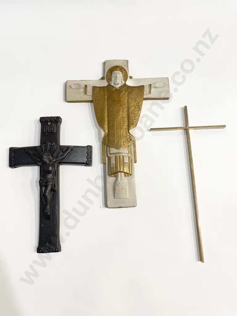 Three Assorted Crucifixes etc Image 1++