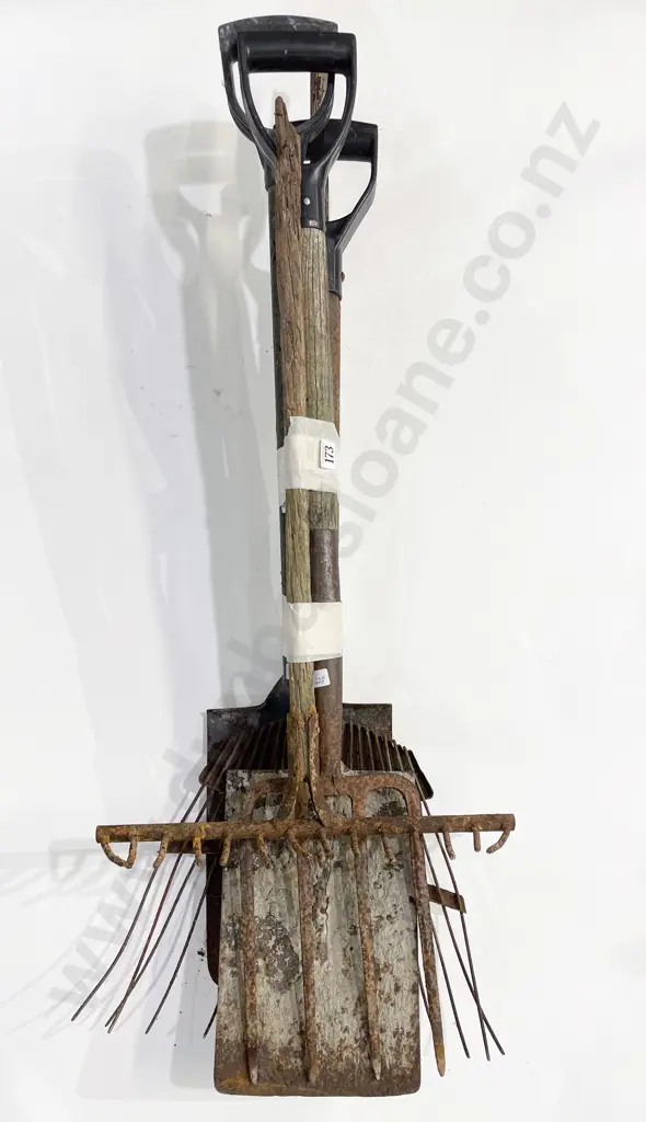 Qty of Assorted Vintage Garden Tools and Others Image 1++