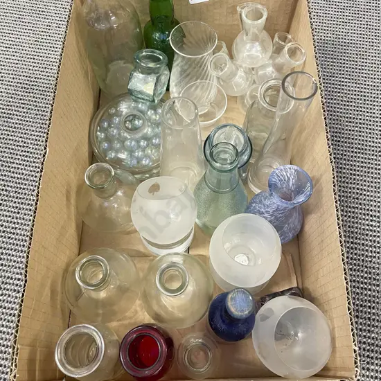 Qty of Assorted Glassware