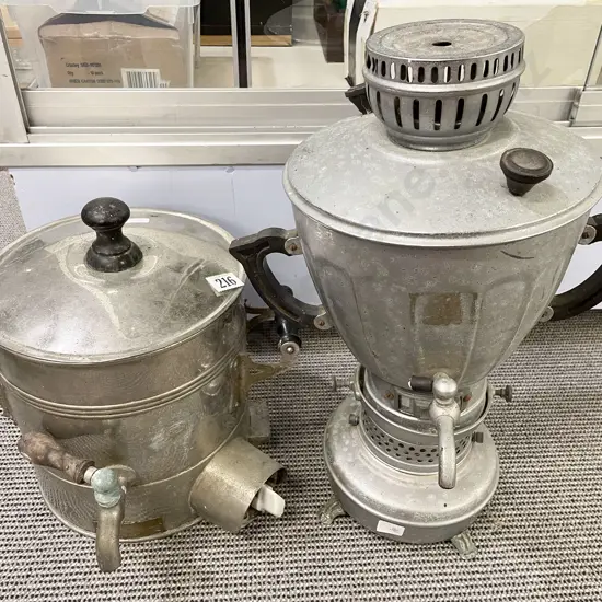 Qty of Vintage Metal ware including Samovar (A/F)