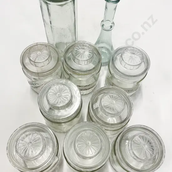 Qty of Assorted Glass Jars etc