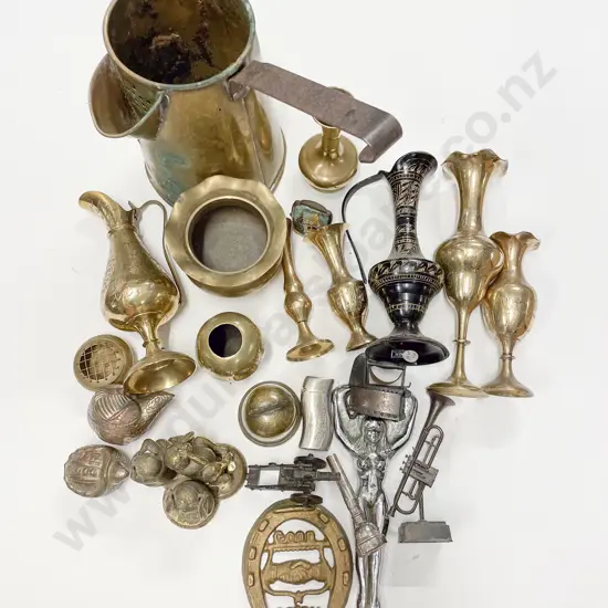 Qty of Assorted Metalware