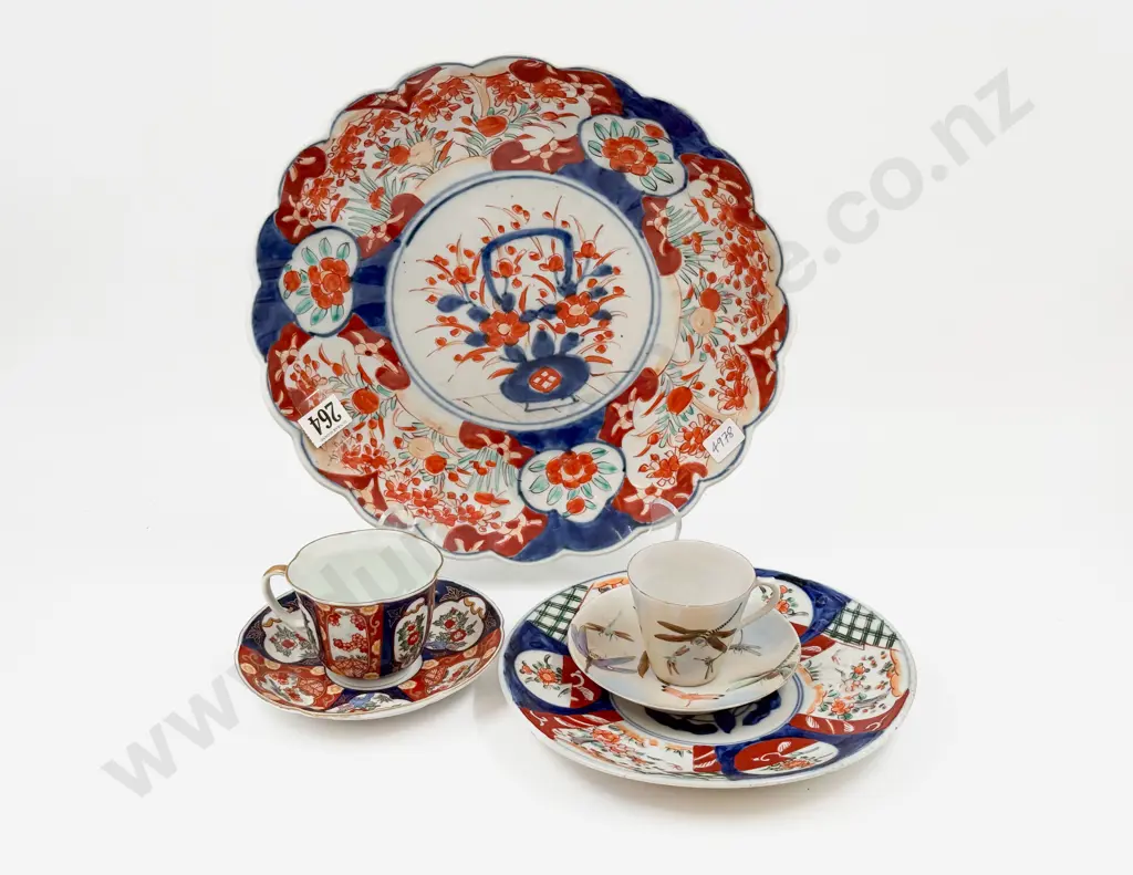 Qty of Assorted Imari Pattern China etc Image 1++