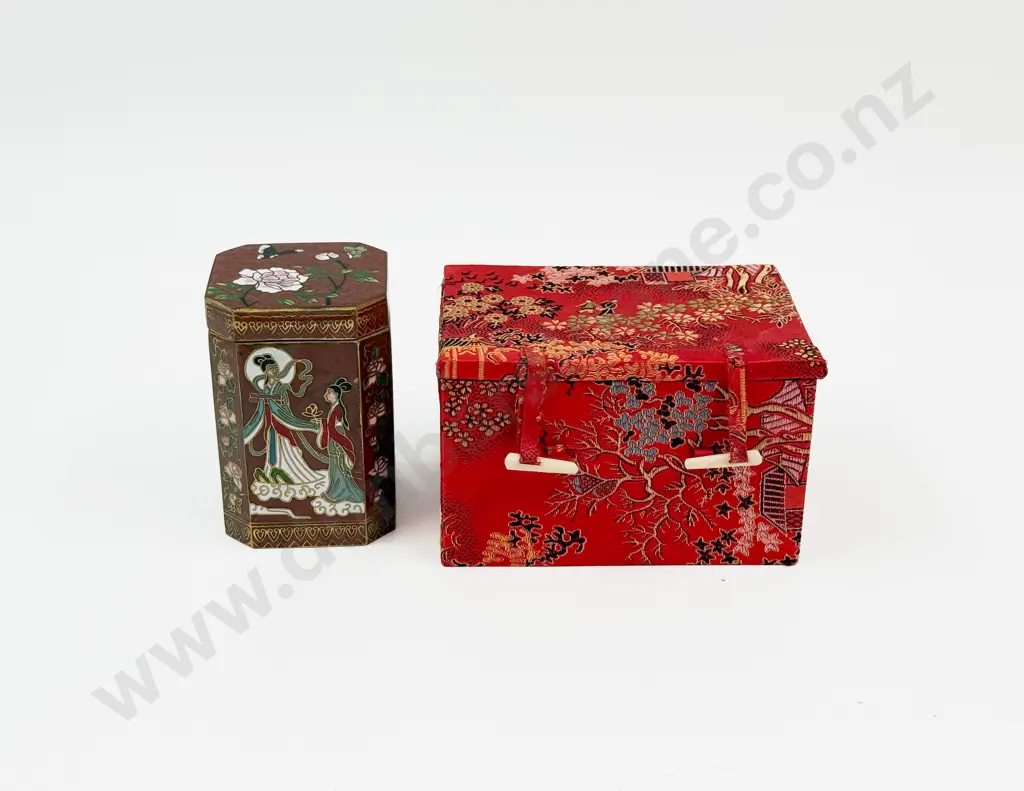 Cloisonne Lidded Jar and Other Image 1++