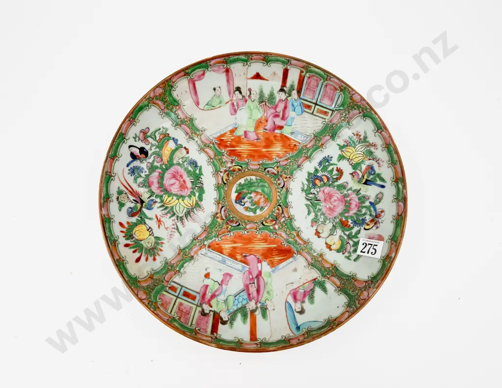 Large Chinese Famille Charger Image 1++