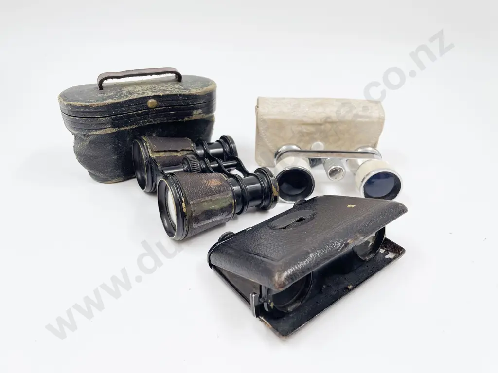 Three Pairs of Small Binoculars Image 1++