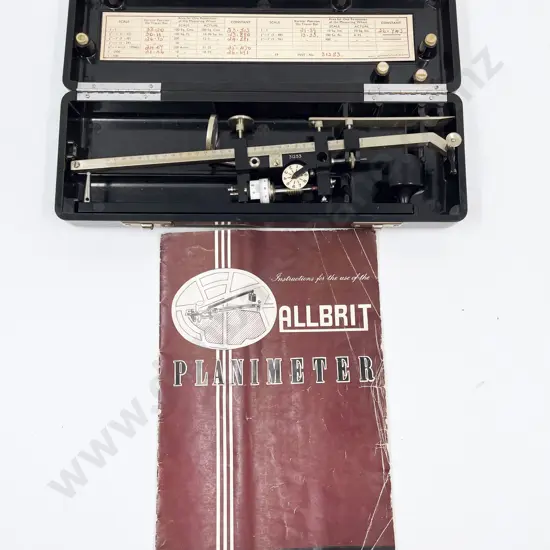 Allbrit Planimeter in Case