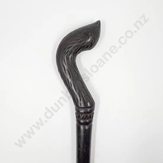 Heavy Pacific Island Native Timber Walking Stick