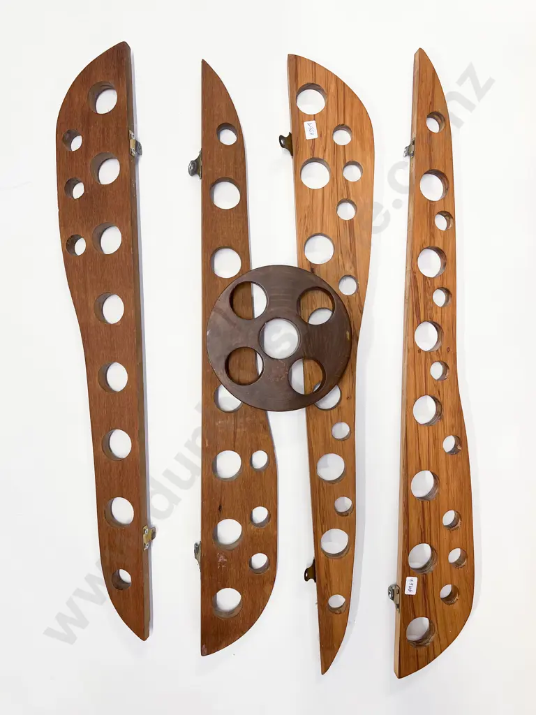 Four Rimu Wall Mounting Stick Stands Image 1++