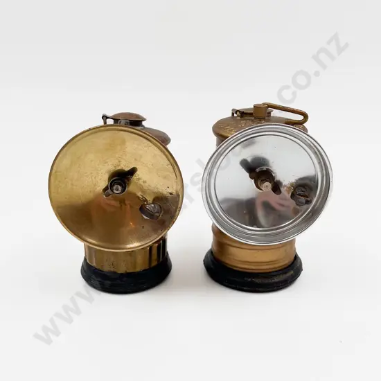 Two Vintage Miners Lamps
