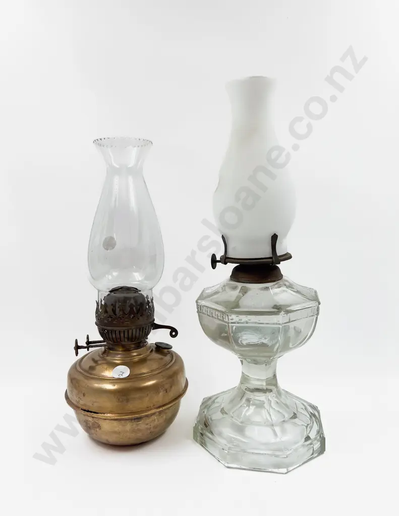 Two Kerosene Lamps Image 1++