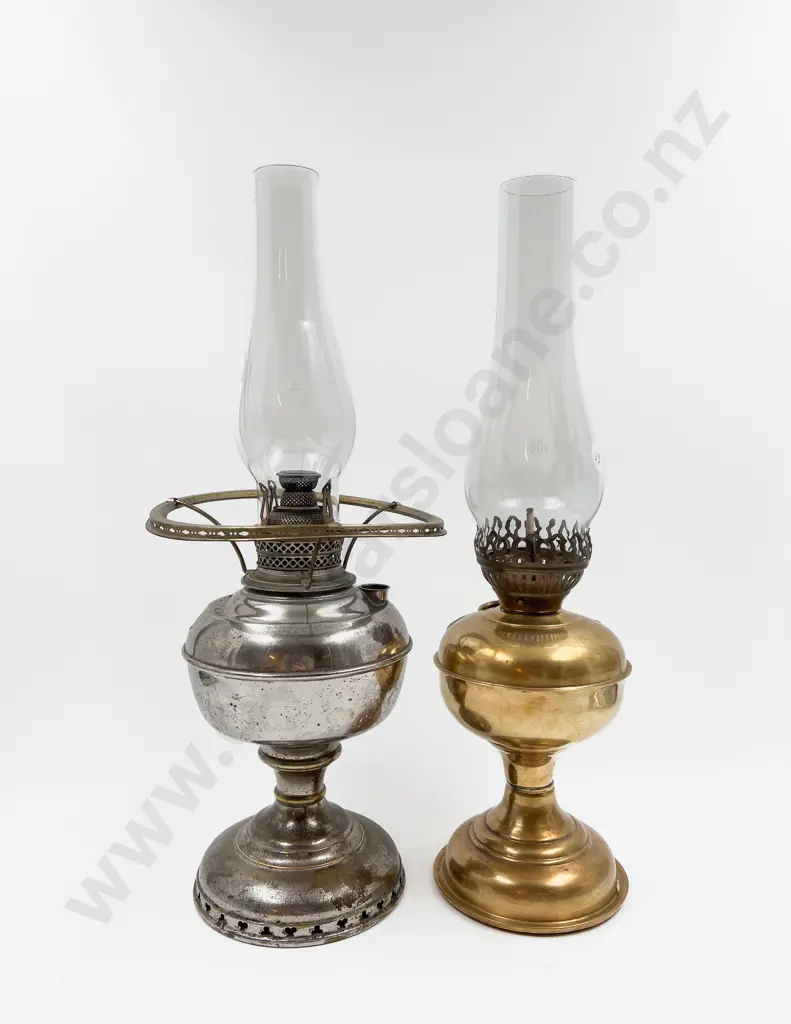 Two Kerosene Lamps Image 1++