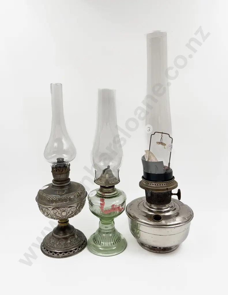 Three Kerosene Lamps Image 1++