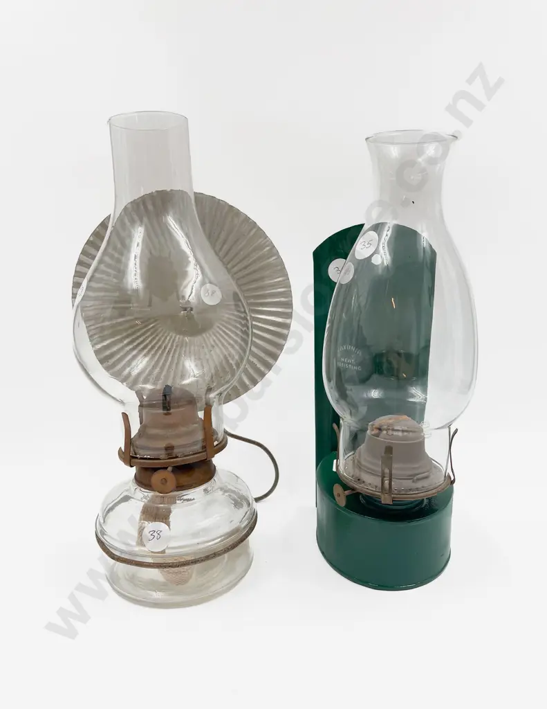 Two Kerosene Lamps Image 1++