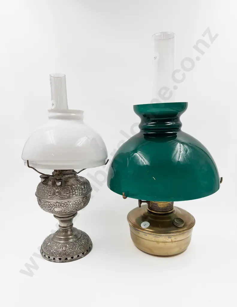 Two Kerosene Lamps Image 1++