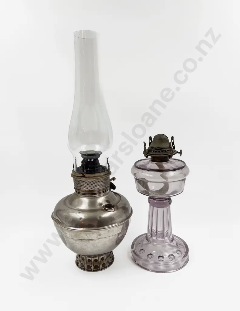 Two Kerosene Lamps Image 1++