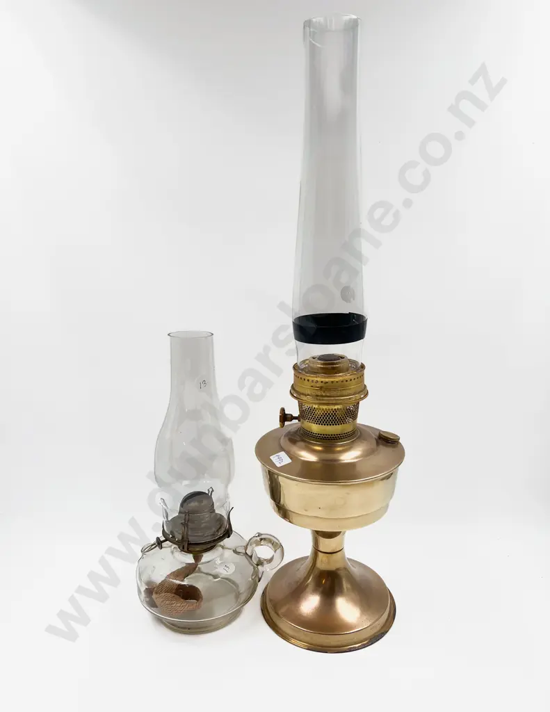 Three Assorted Kerosene Lamps Image 1++