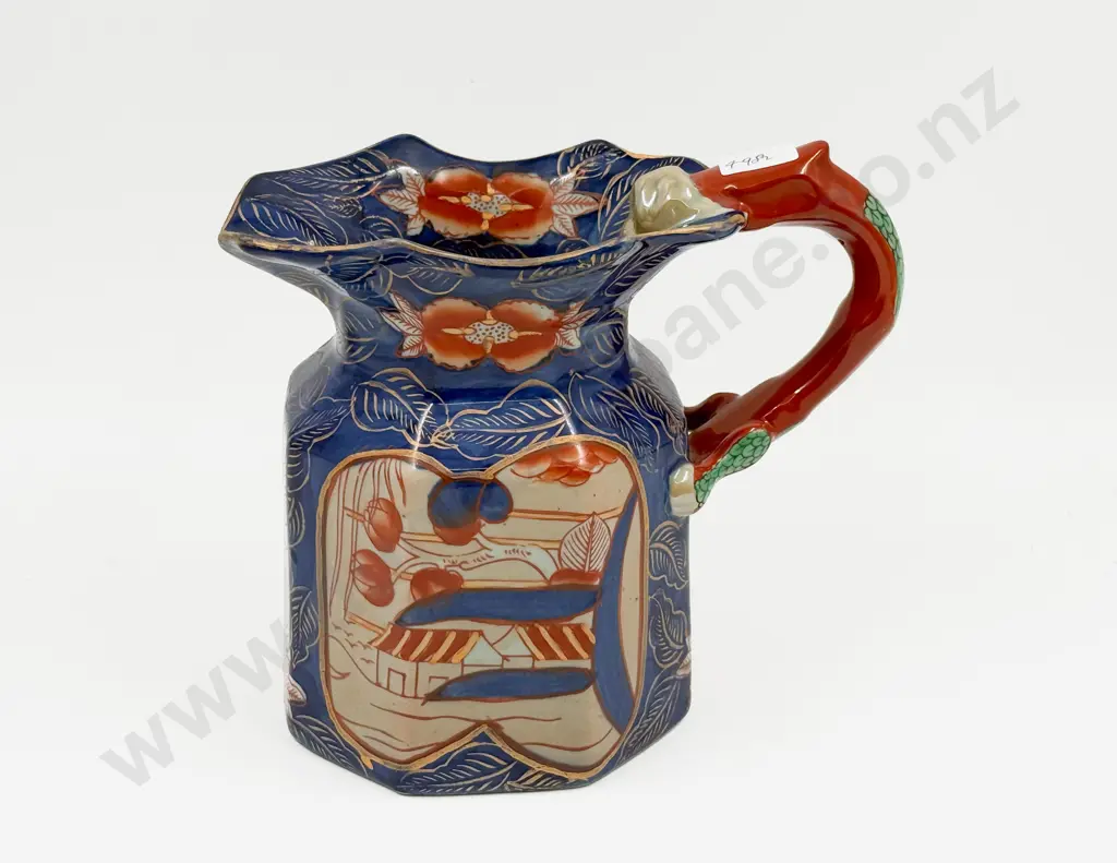Victorian Ironstone Jug Image 1++