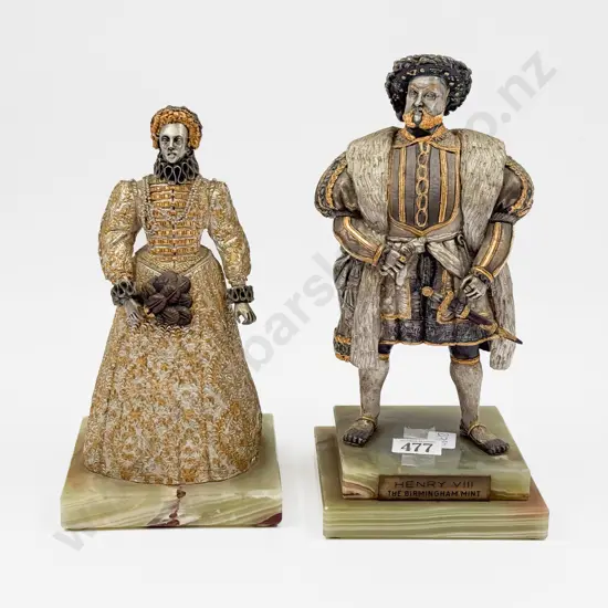 Two Birmingham Mint Figures