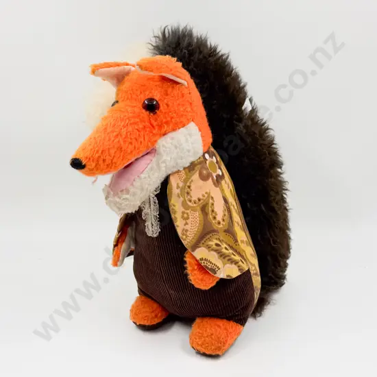 Vintage Basil Brush Soft Toy