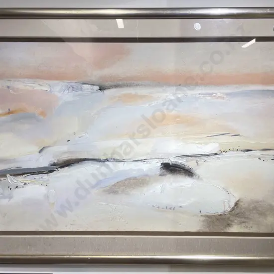 John W - Abstract Landscape - Mixed Media