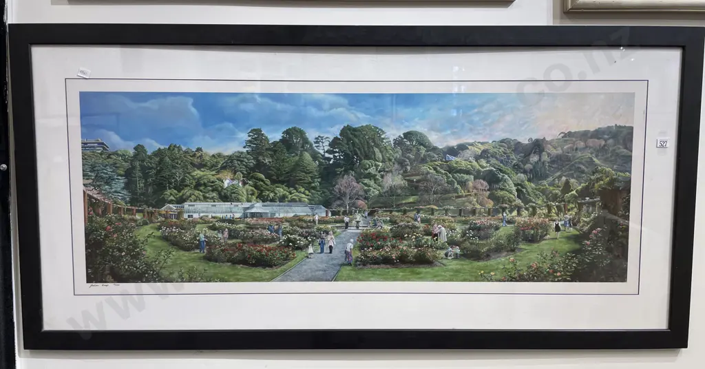 Julian Knap - Wellington Botanical Gardens - Ltd Ed Print Image 1++