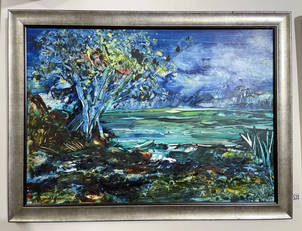 Wendye Eriksen - The Colours of The Winter Light - Oil on Board Image 1++