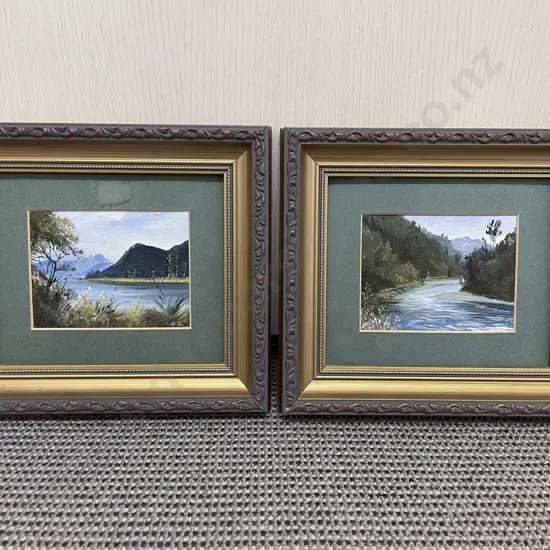 Pair Rena Swift Oil Landscapes