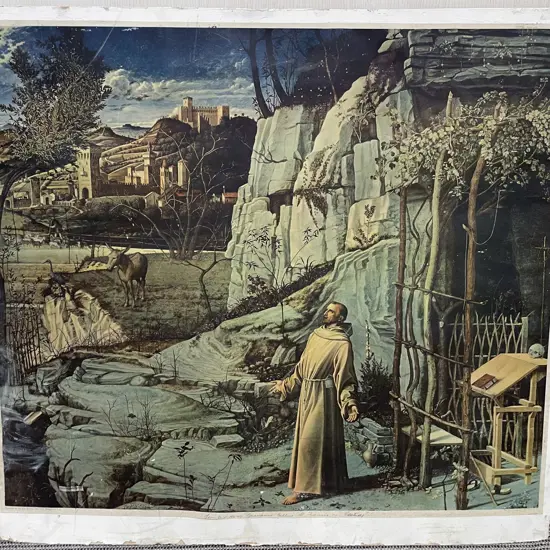 The Frick Collection Ecclesiastical Print on Board