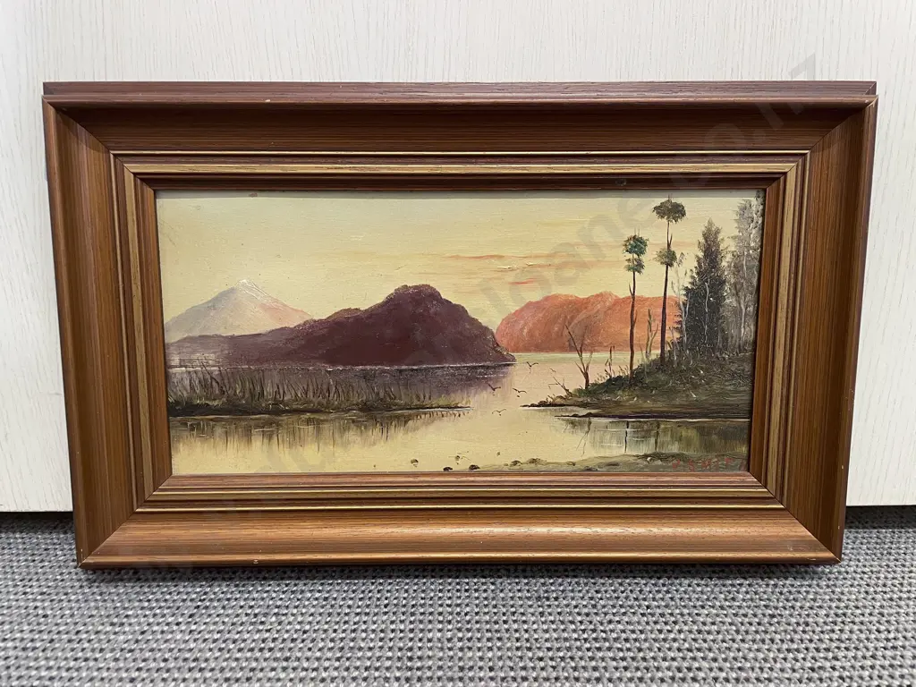 Pair of J. Smith - Coastal NZ Landscapes - Oil on Board (2) Image 1++