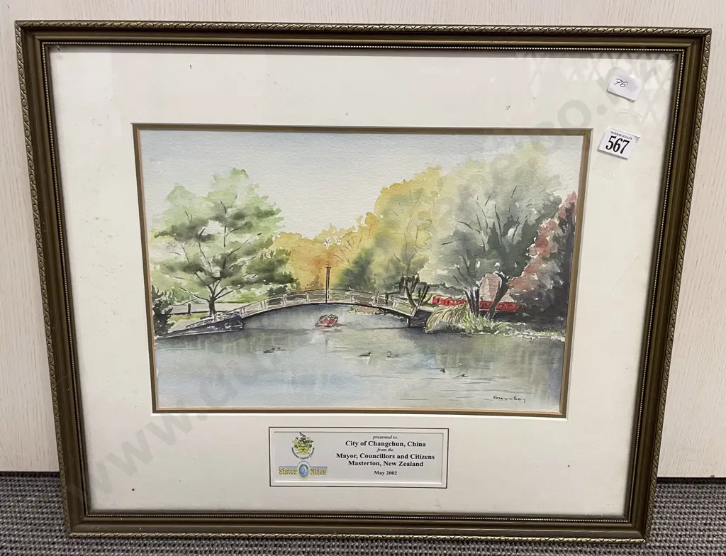 Patricia Percy - Sunday Afternoon in the Park - W/C Image 1++