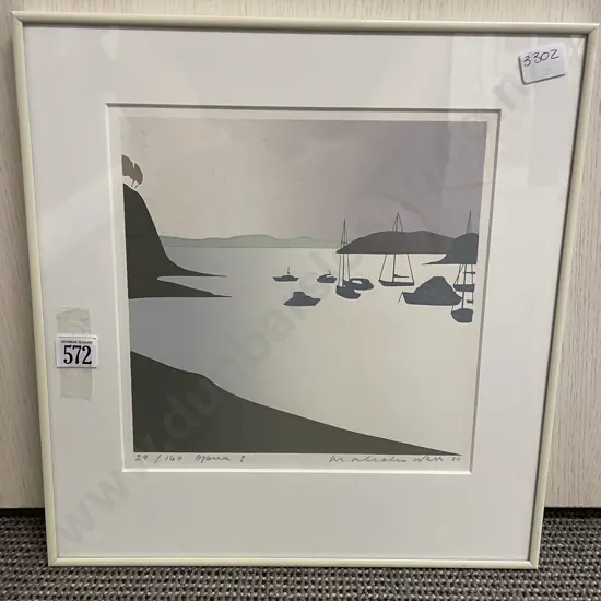 Malcolm Warr - Opua I - Ltd Ed Print