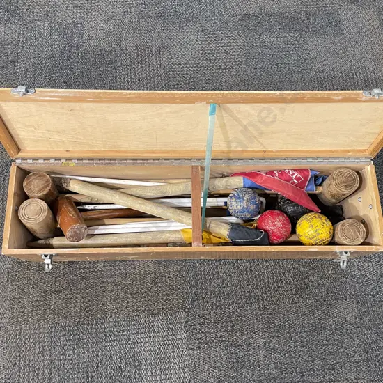 Croquet Set in Original Box